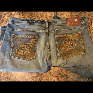 Apple bottom jeans , excellent condition